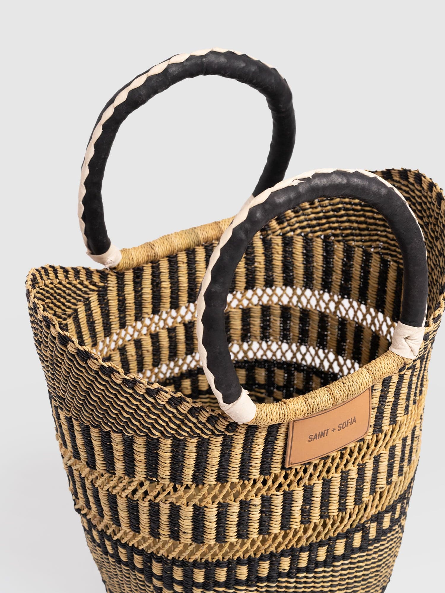 Indie Market Basket Bag - Navy